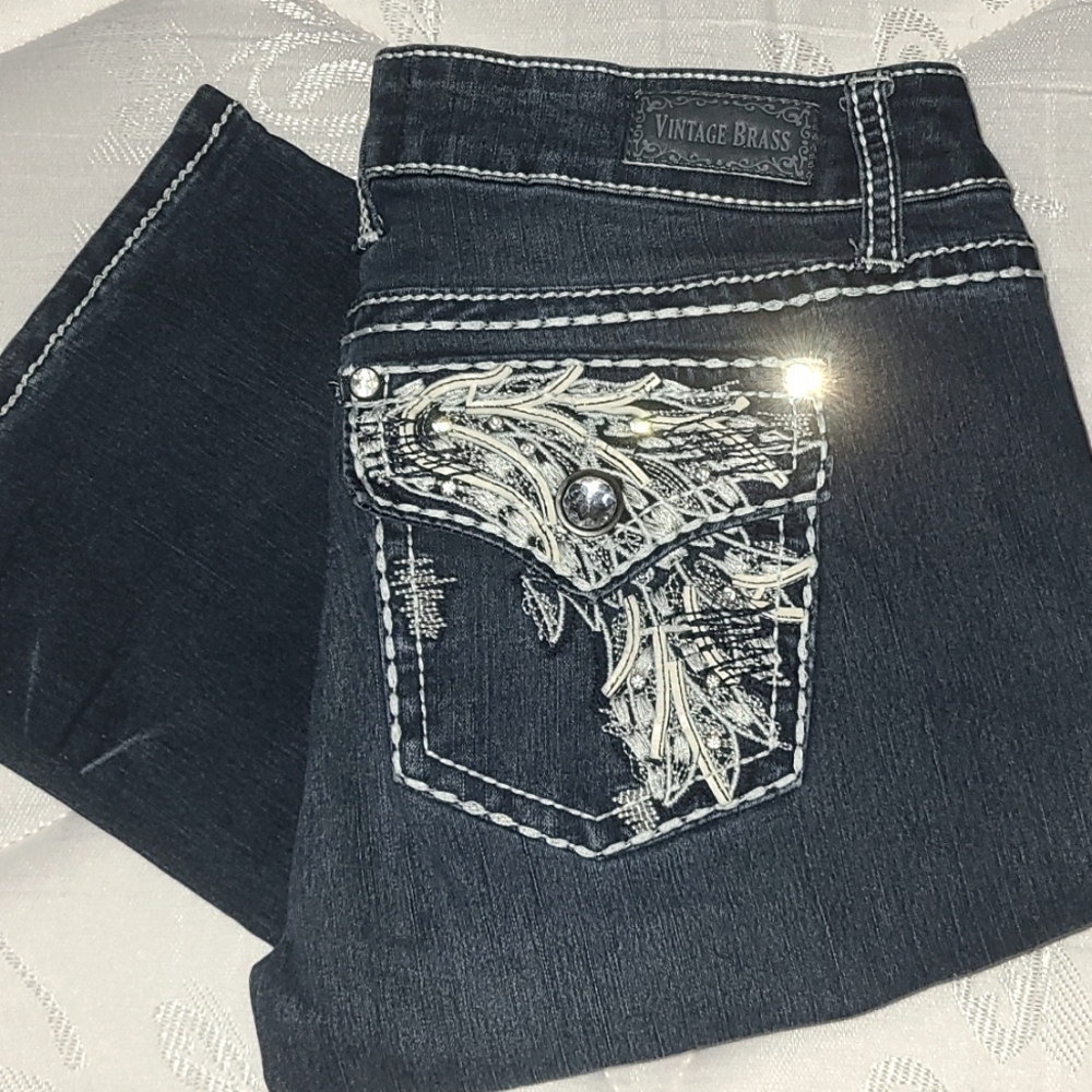 Vintage Brass Jeans